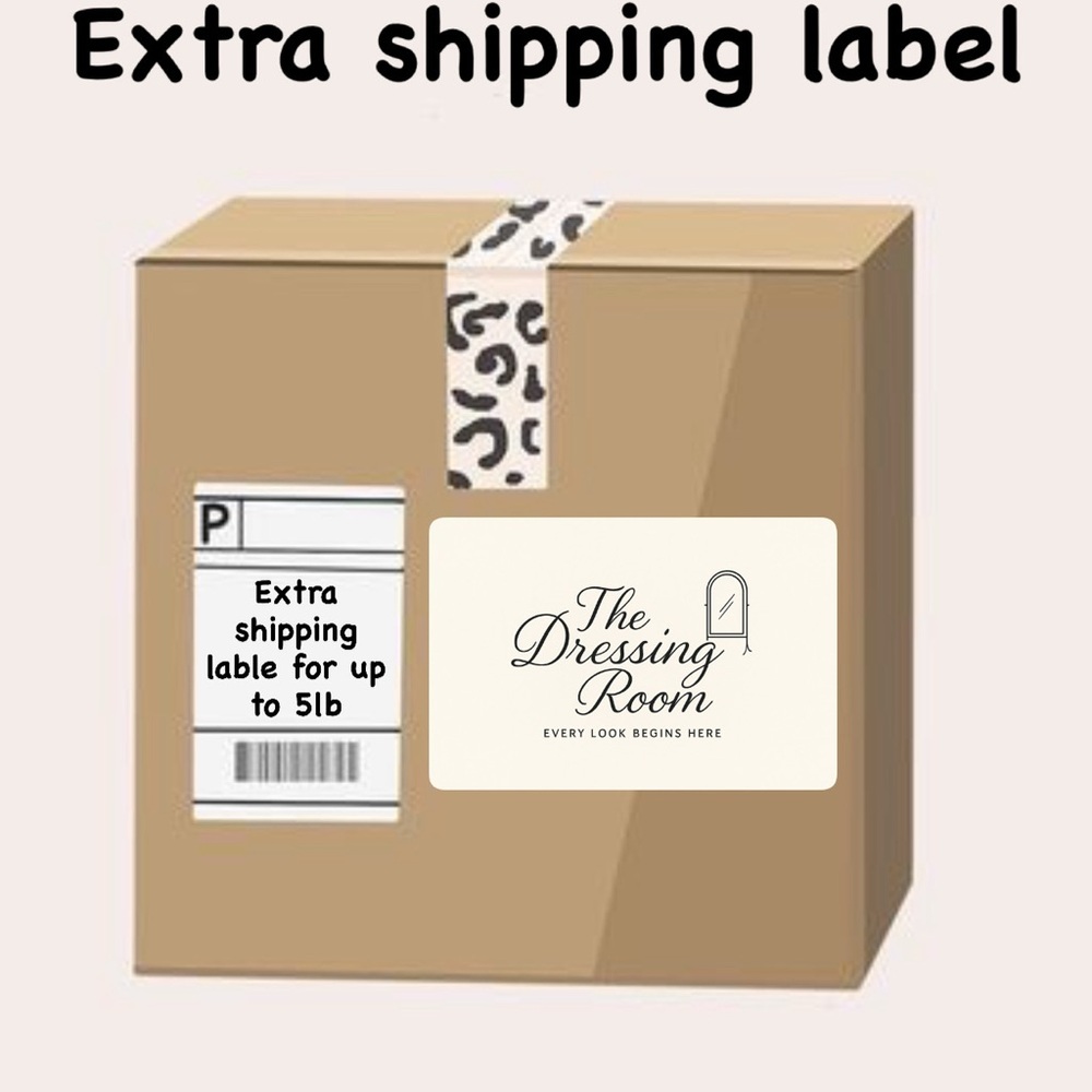 Extra Shipping Label for Package